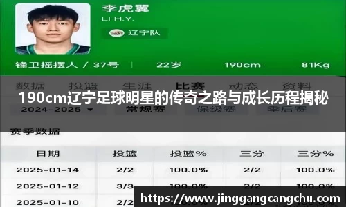 190cm辽宁足球明星的传奇之路与成长历程揭秘